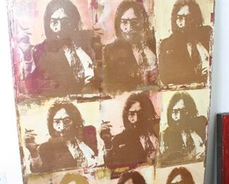 John Lennon Painting by Jackie Stanton