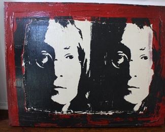 John Lennon Painting by Jackie Stanton