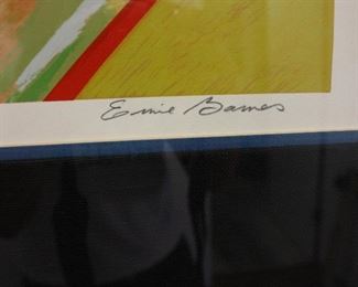 Fastbreak by Ernie Barnes Signed Numbered