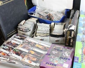 Vintage 1990's NBA Basketball Trading Cards, Fleer, Upper Deck