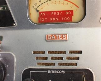Gates Hi-Watter Broadcast Transmitter Vintage
