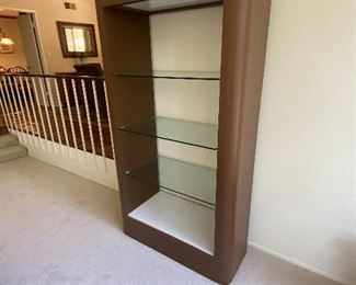 Custom lighted shelf