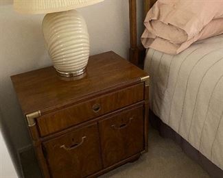 Drexel Heritage nightstands and bed frame