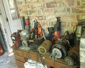 Look more tools and motors.