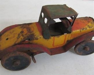 Early Tin Toy Car