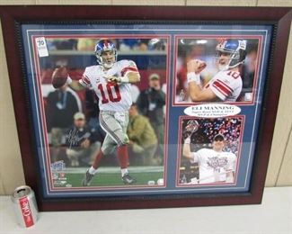 Eli Manning Autographed Photo w/Certificate