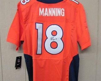 Peyton Manning Autographed Jersey w/Certificate