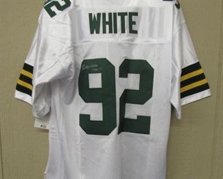 Reggie White Autographed Jersey w/Certificate