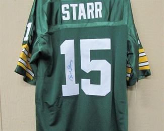Bart Starr Autographed Jersey w/Certificate 