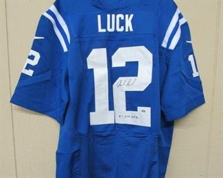 Andrew Luck Autographed Jersey w/Certificate 