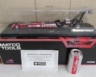 1999 Matco Tools Die-Cast Dragster in Display