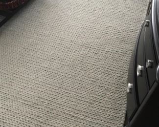 I love this carpet.  Chunky, soft sweater-like weave