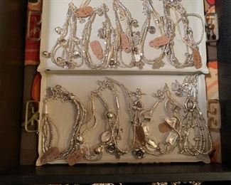 Fine silver bracelets from Thailand. The silver ranges from .960 to .999 pure. All 50% off!