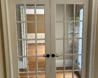 Interior French doors
Varying sizes and prices