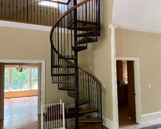 Spiral staircase 
Approximately 160”
$3500
