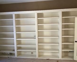 Built in bookshelves
$125 each
