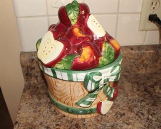Fruit cookie jar