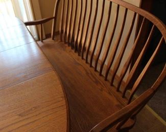 Bench seat goes with table