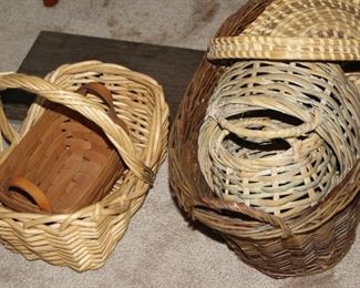 various baskets