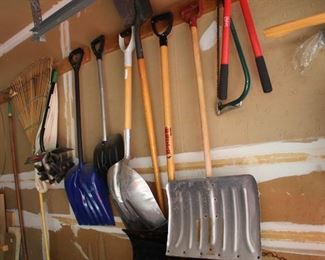 Typical garage items