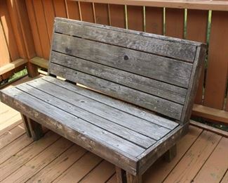 Primitive bench