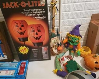 Some Halloween decorations