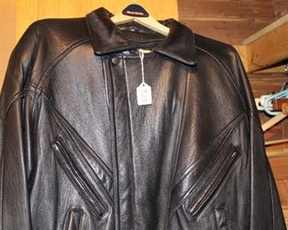 Leather jacket