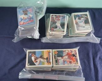 2 bags of baseball cards - various years, players, etc...