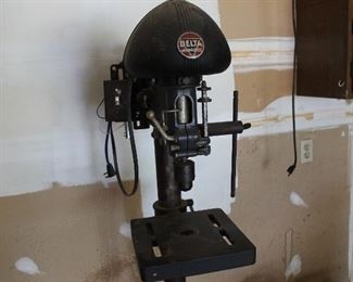 Delta floor model drill press - an antique but works well. Newer motor.
