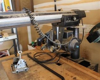 Craftsman radial arm saw
