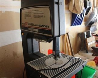 Craftsman band saw, floor model with extra blade