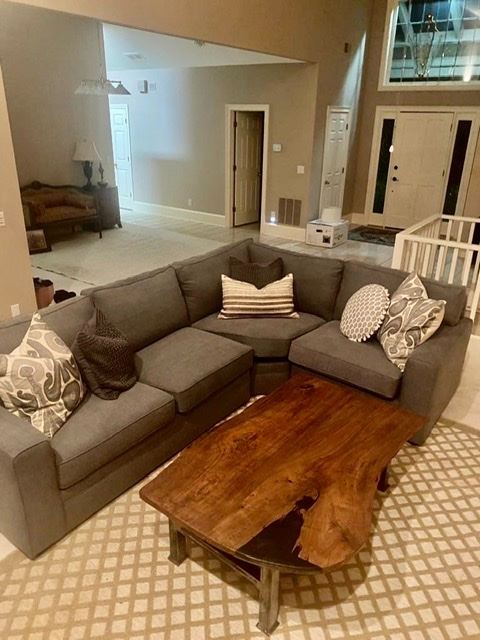 Handcrafted walnut coffee table! Gorgeous! 