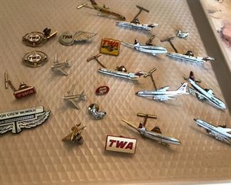 TWA pins from days gone by...