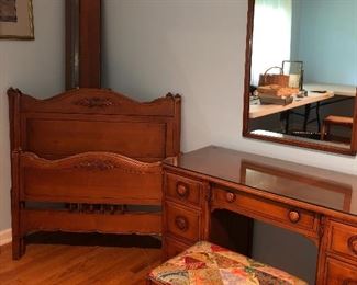 Vintage twin beds