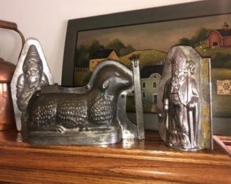 Antique candy molds