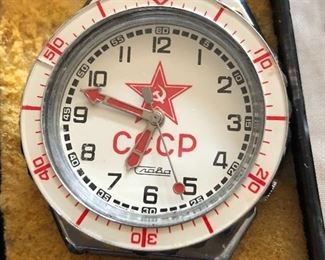 Vintage Craba (Slava) CCCP watch (no band)