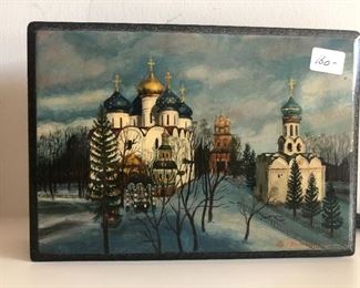 Russian painted box