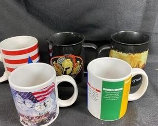 Lot of 5 Coffee Cups