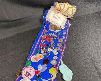 TOPS KOPS Organization Member Pin Button Sash