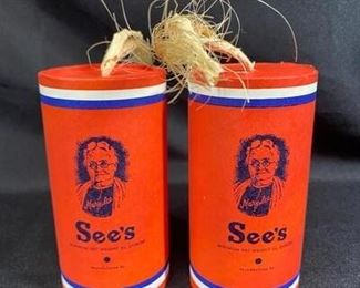 Vintage Sees Candy Firecracker Boxes