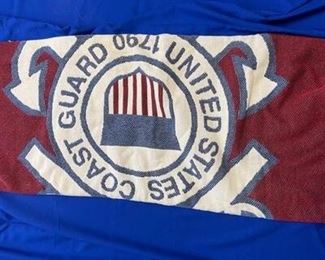 United States Coast Guard Memorial Throw Blanket