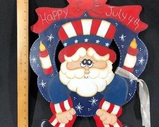 July 4th Wall Decor Uncle Sam