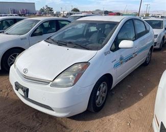 104: 2009 Toyota Prius
Year: 2009
Make: Toyota
Model: Prius
Vehicle Type: Passenger Car
Mileage:83212
Plate:
Body Type: 4 Door Hatchback
Trim Level: Standard; Touring
Drive Line: FWD
Engine Type: L4, 1.5L
Fuel Type: Gasoline
Horsepower: 76HP
Transmission:
VIN #: Jtdkb20u197879627