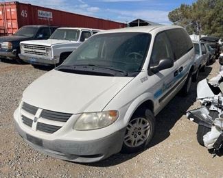 405: 2007 Dodge Caravan
Year: 2007
Make: Dodge
Model: Caravan
Vehicle Type: Van
Mileage:
Plate:
Body Type: 3 Door Van; Passenger
Trim Level: SE
Drive Line: FWD
Engine Type: V6, 3.3L
Fuel Type: Gasoline
Horsepower:
Transmission:
VIN #: 1d4gp25r87b209789