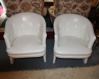 2 LEATHER CHAIRS