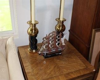 END TABLE, SHIP, 2 LAMPS