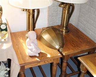 ACCENT TABLES, LAMPS