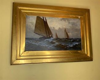 Oil Painting by Carlton T, Chapman( 1860- 1925 27.5" by 20" 