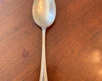 Silver plate spoon