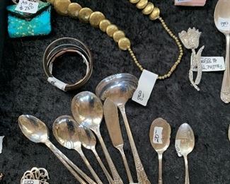 Sterling and Silver plate